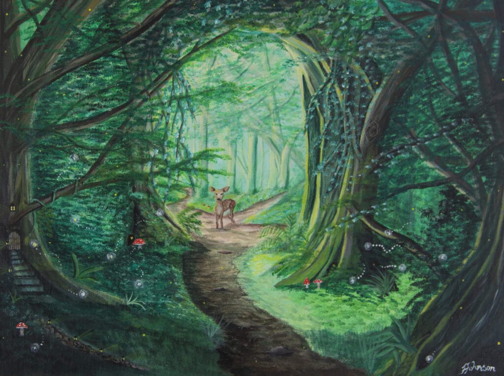 "Fairy Dwelling" 40x30cm Print