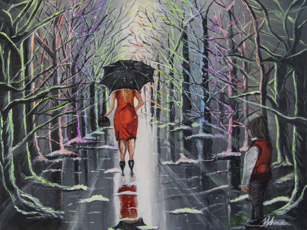 "Walking with Pride" 40x30 Print