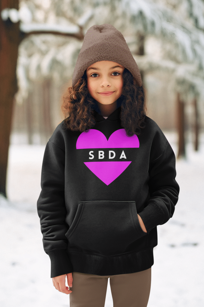 Love Heart Kids Hoodie