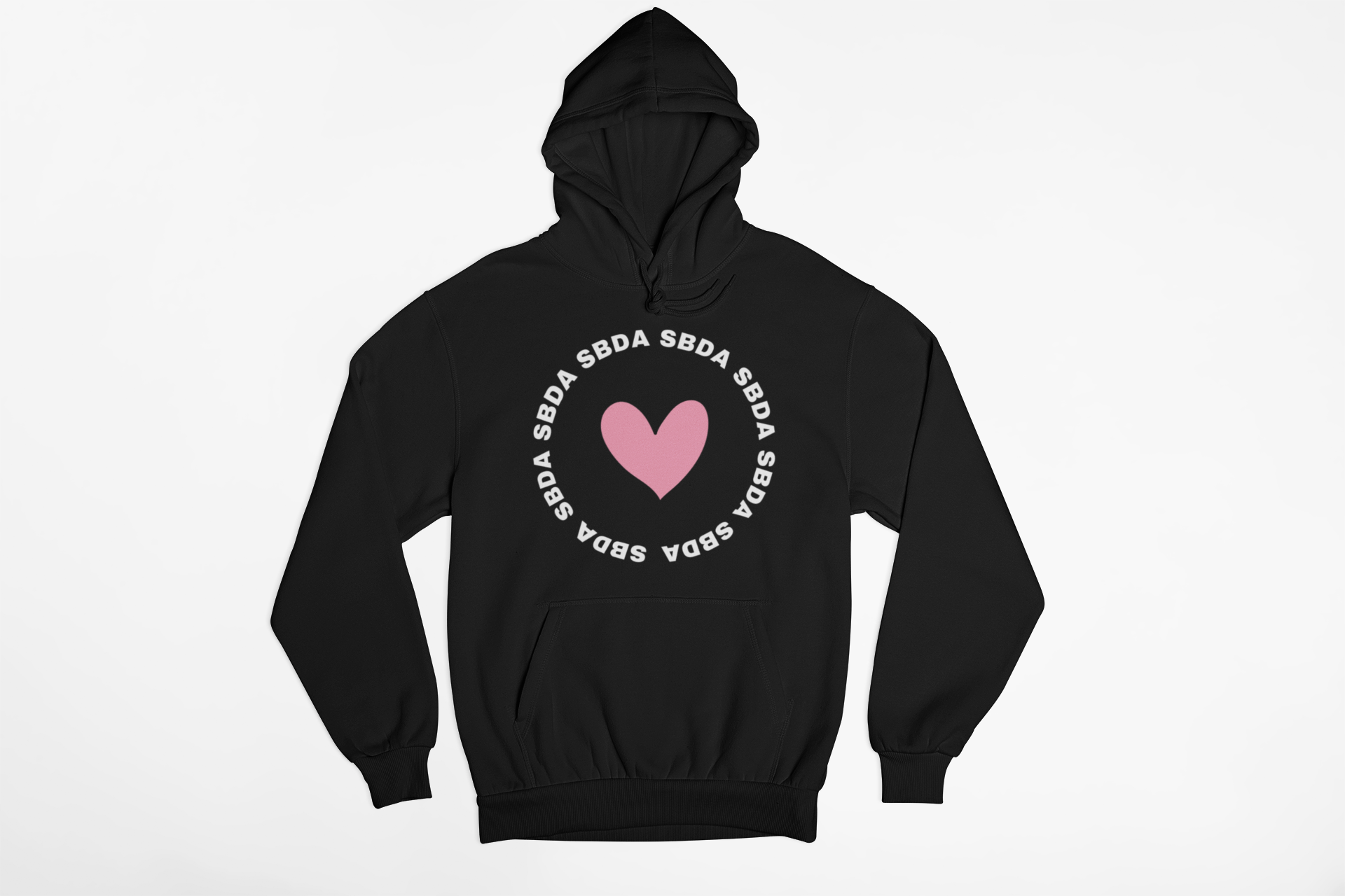 Love Heart Circle Kids Hoodie - Image 2